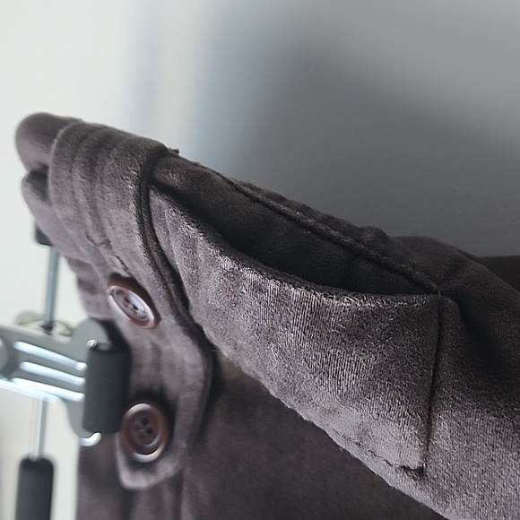 Vintage Gianfranco Ferré Velvet Button Trouser Pants - Picture 6 of 12